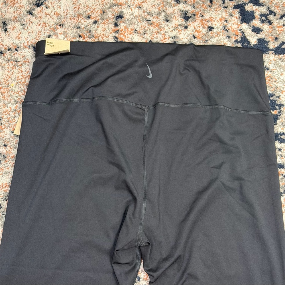 NWT Nike Plus Size 2X ‘Yoga Training Dri-Fit High-Waisted 7/8 Cutout Leggings’ - Picture 11 of 13